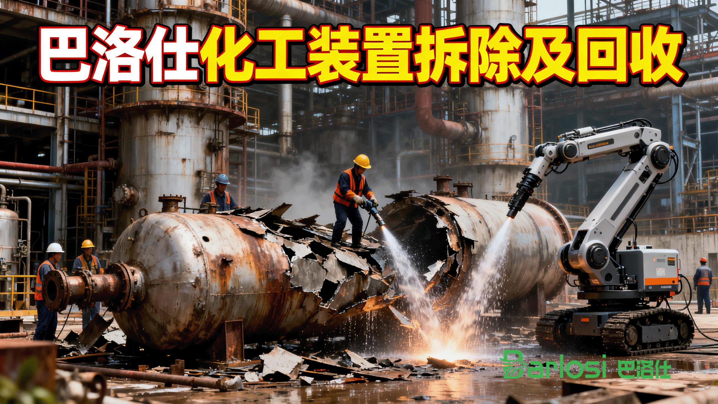 化工厂拆除供货商亲测案例(图1) 图片